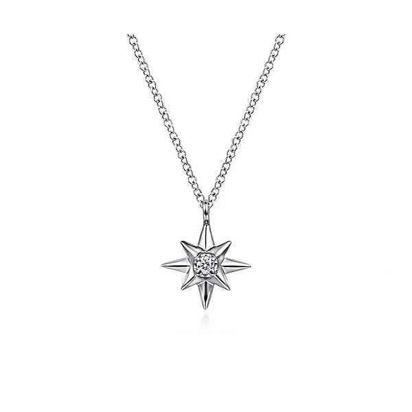Sterling Silver Diamond Pendant Dickinson Jewelers Dunkirk, MD