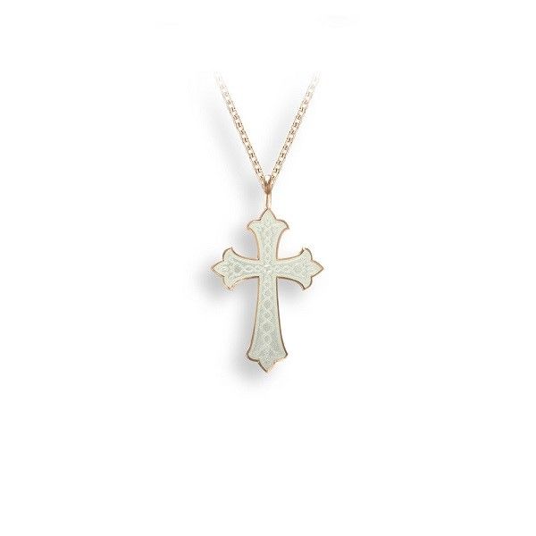 Sterling Silver and Enamel Cross Pendant Dickinson Jewelers Dunkirk, MD