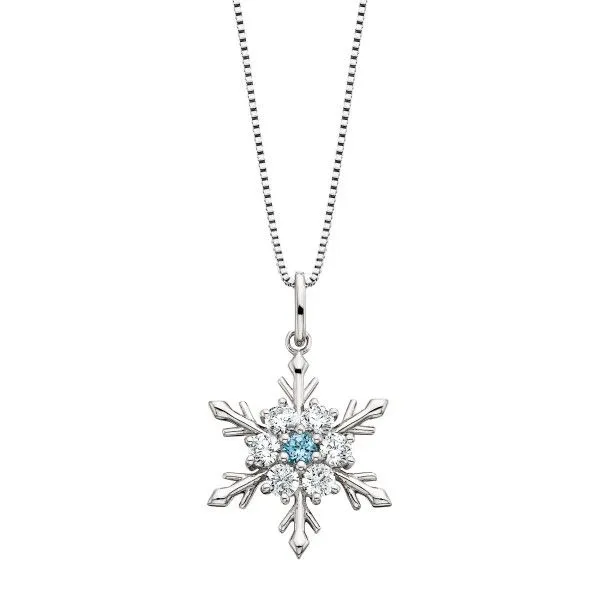 Sterling Silver Snowflake Pendant Dickinson Jewelers Dunkirk, MD