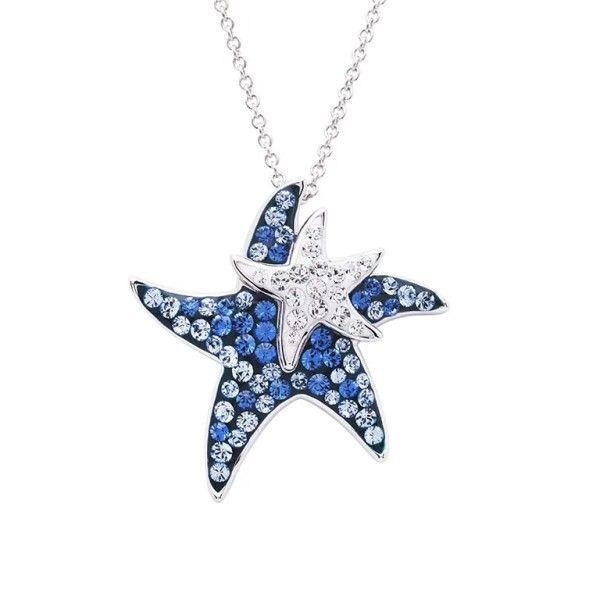 Sterling Silver Mom & Baby Starfish Pendant Dickinson Jewelers Dunkirk, MD