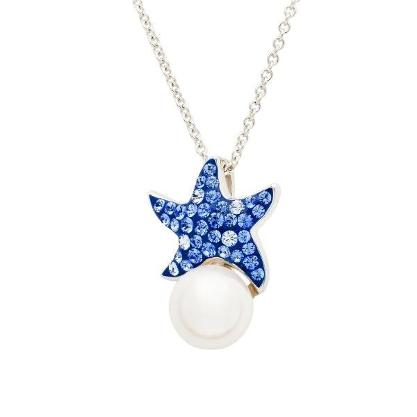 Sterling Silver Starfish Necklace Dickinson Jewelers Dunkirk, MD