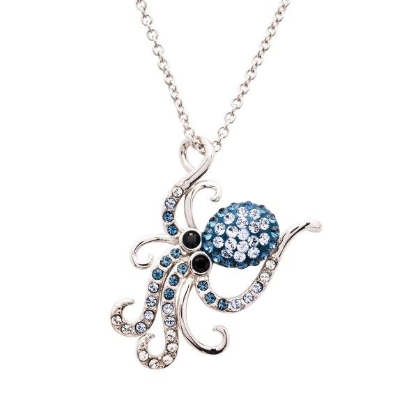 Sterling Silver Octopus Pendant Dickinson Jewelers Dunkirk, MD