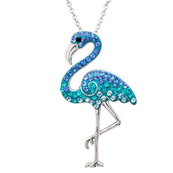 Sterling Silver Flamingo Pendant Dickinson Jewelers Dunkirk, MD