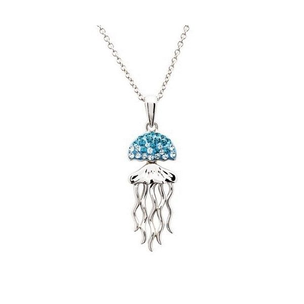 Sterling Silver Jellyfish Pendant Dickinson Jewelers Dunkirk, MD