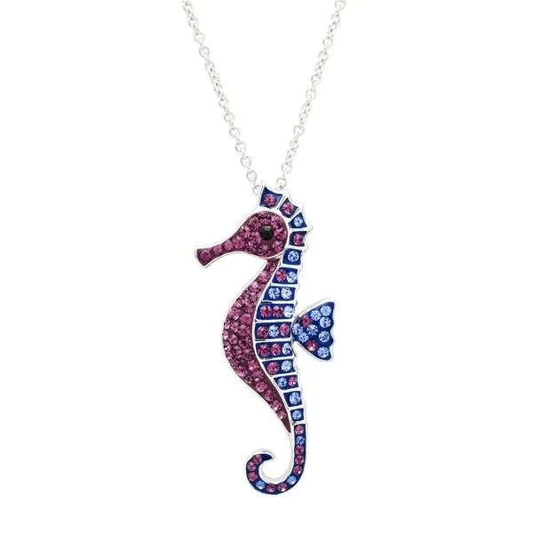 Sterling Silver Seahorse Necklace Dickinson Jewelers Dunkirk, MD