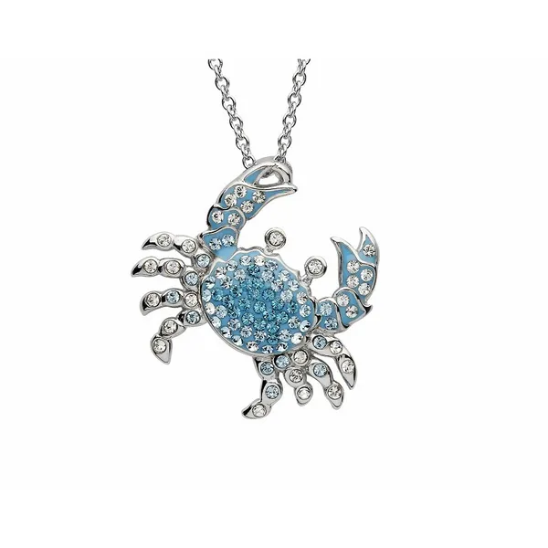 Sterling Silver Crab Pendant Dickinson Jewelers Dunkirk, MD