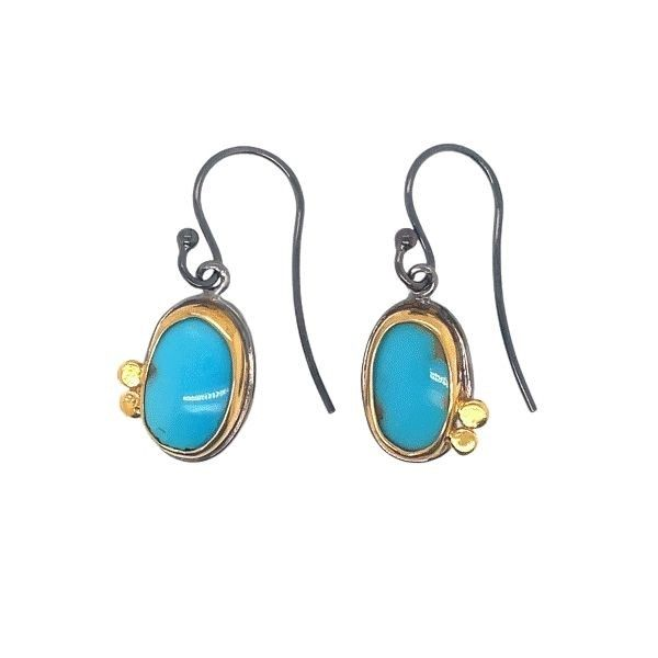 Turquoise Dangle Earrings Dickinson Jewelers Dunkirk, MD