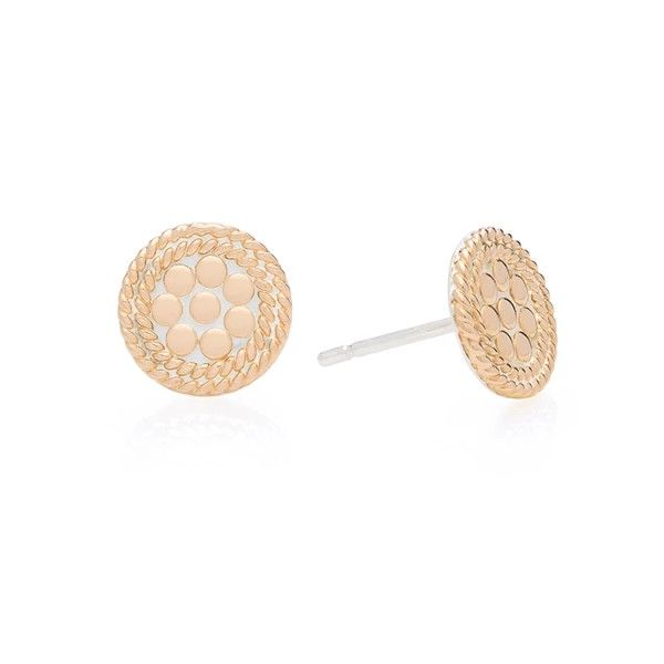 Mini Circle Post Earrings Dickinson Jewelers Dunkirk, MD