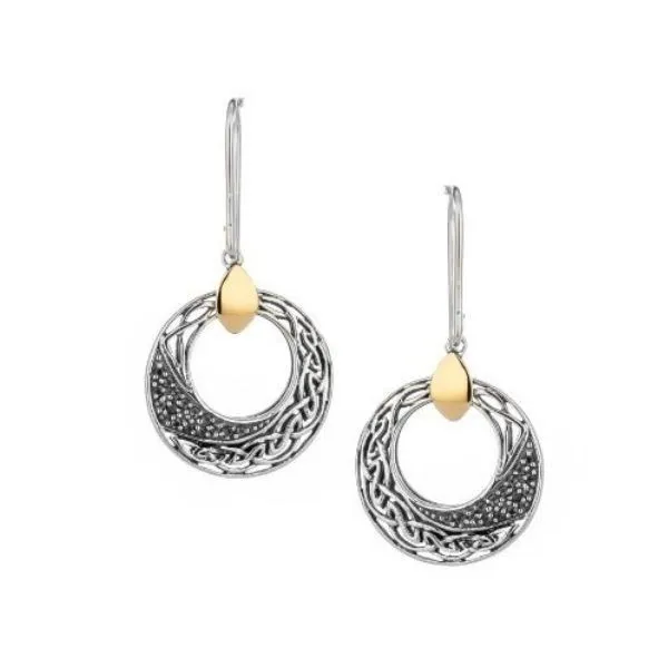 Comet Round Hook Dangle Earrings Dickinson Jewelers Dunkirk, MD