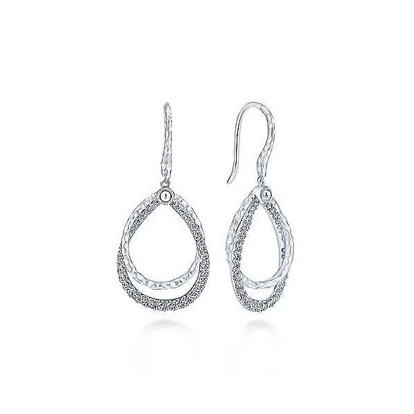 Sterling Silver White Sapphire Earrings Dickinson Jewelers Dunkirk, MD