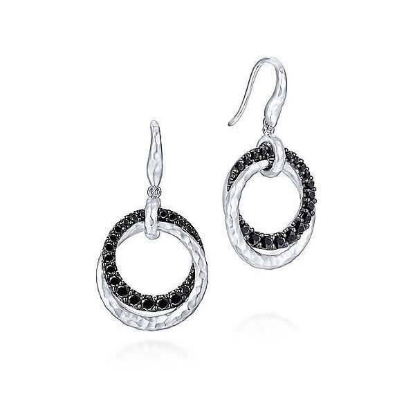 Sterling Silver Black Spinel Earrings Dickinson Jewelers Dunkirk, MD