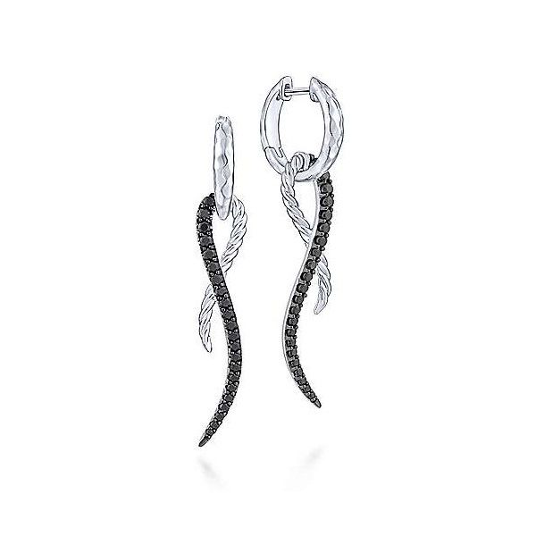 Sterling Silver Black Spinel Earrings Dickinson Jewelers Dunkirk, MD