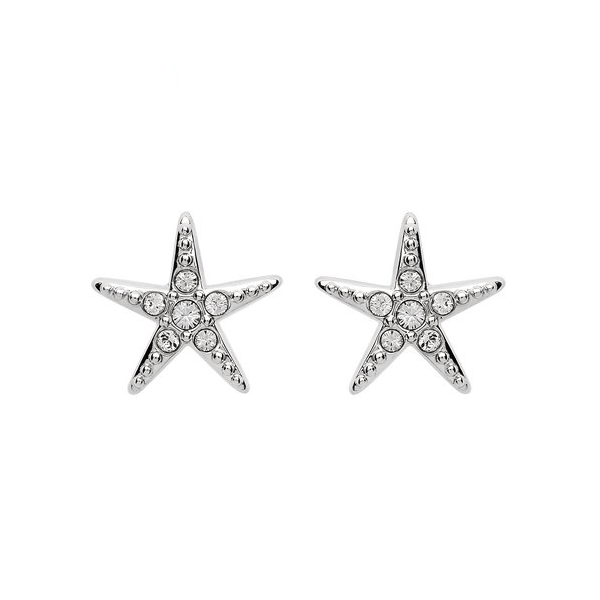 Sterling Silver Starfish Stud Earrings Dickinson Jewelers Dunkirk, MD