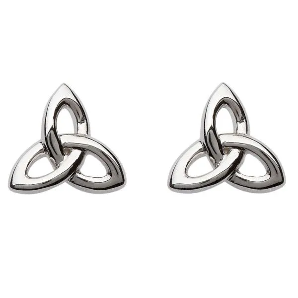 Sterling Silver Celtic Trinity Knot Earrings Dickinson Jewelers Dunkirk, MD