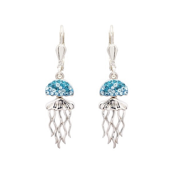 Sterling Silver Jellyfish Earrings Dickinson Jewelers Dunkirk, MD