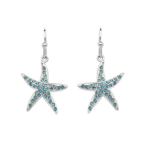 Sterling Silver Starfish Earrings Dickinson Jewelers Dunkirk, MD