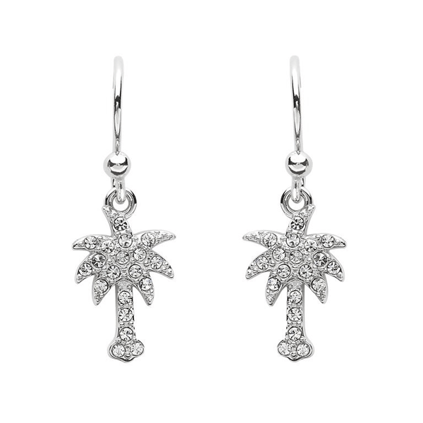 Sterling Silver Palm Tree Earrings Dickinson Jewelers Dunkirk, MD