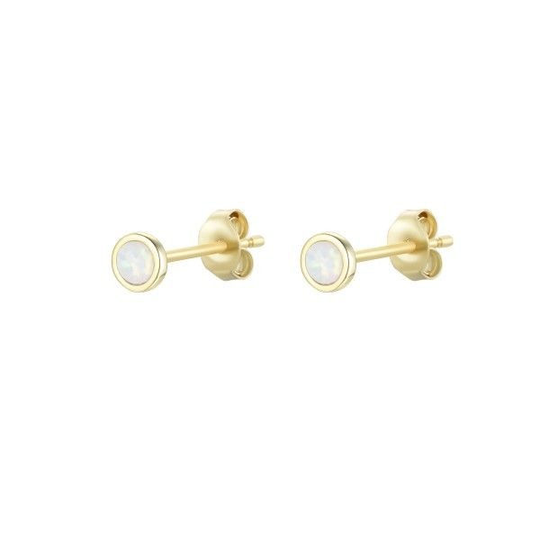 Mini Round Stud Earrings Dickinson Jewelers Dunkirk, MD