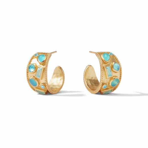 Antonia Mosaic Hoop Earrings Dickinson Jewelers Dunkirk, MD