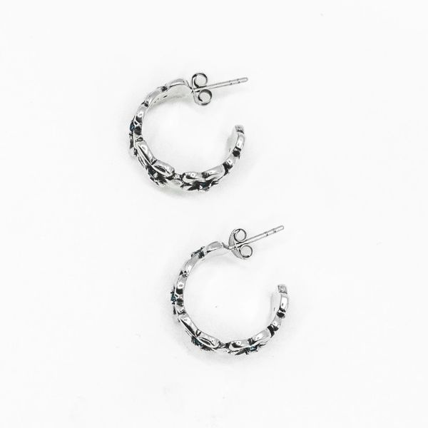 Sterling Silver "Abigail" Spoon Earrings Image 2 Dickinson Jewelers Dunkirk, MD