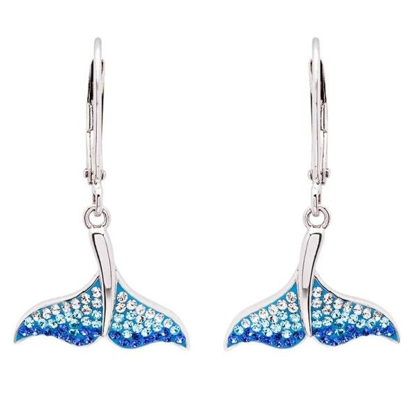 Sterling Silver Whale Tail Earrings Dickinson Jewelers Dunkirk, MD