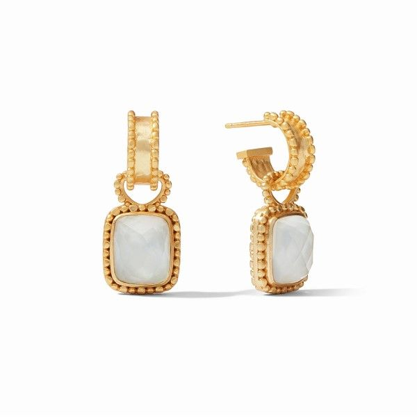 Marbella Hoop & Charm Earrings Dickinson Jewelers Dunkirk, MD