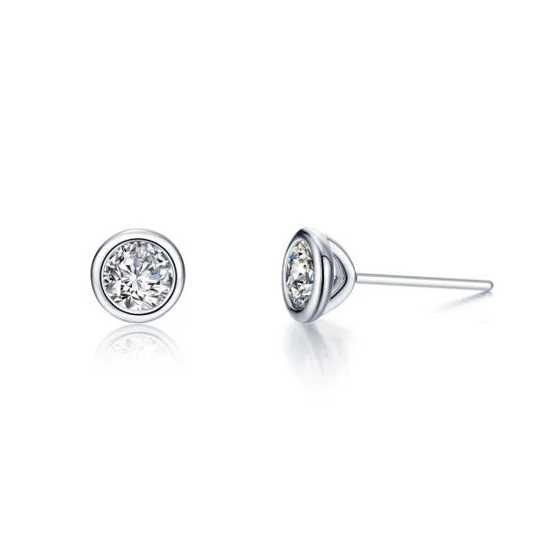 Lassaire Simulated Diamond Stud Earrings Dickinson Jewelers Dunkirk, MD