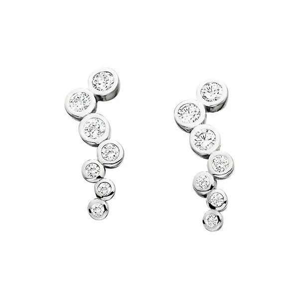 Sterling Silver Bubble Drop Earrings Dickinson Jewelers Dunkirk, MD