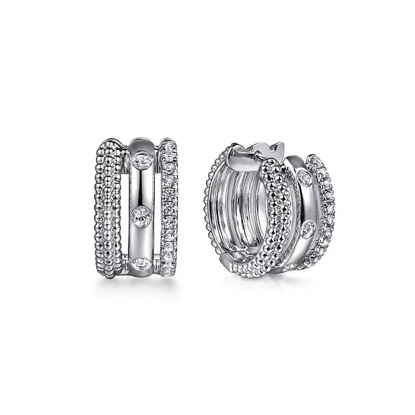 White sapphire sterling silver earrings cheap