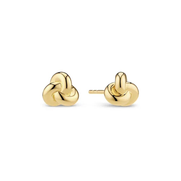 18k Gold Plated "Imperia Pianura" Small Post Earrings Dickinson Jewelers Dunkirk, MD