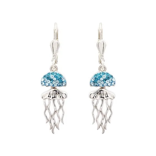 Sterling Silver Jellyfish Earrings Dickinson Jewelers Dunkirk, MD