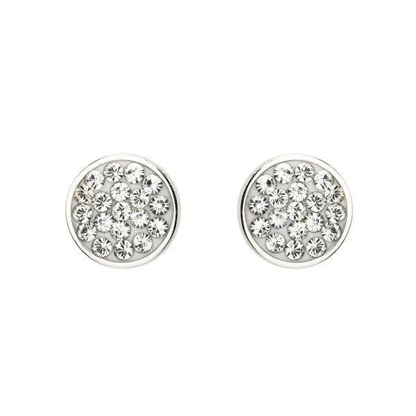 Sterling Silver Crystal Earrings Dickinson Jewelers Dunkirk, MD