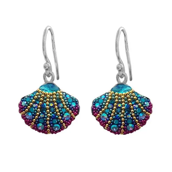 Sterling Silver Seashell Earrings Dickinson Jewelers Dunkirk, MD