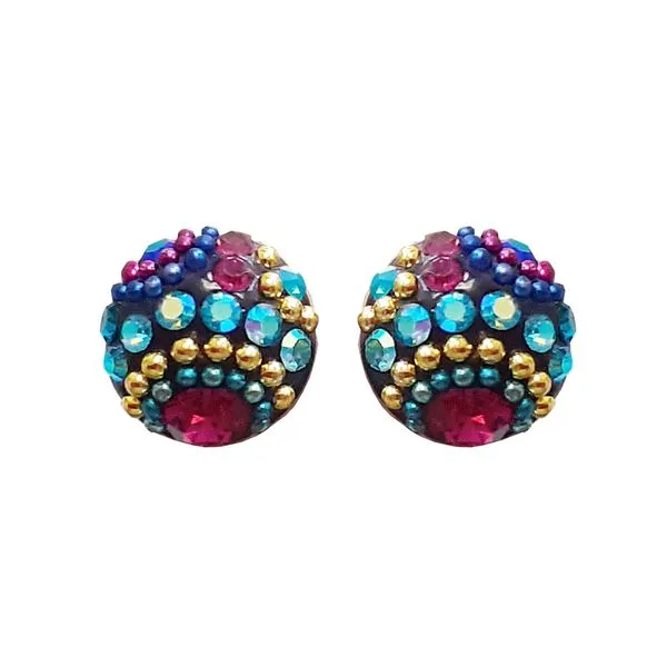 Sterling Silver Litmus Color Dot Earrings Dickinson Jewelers Dunkirk, MD