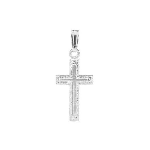 Child's Sterling Silver Cross Pendant Dickinson Jewelers Dunkirk, MD