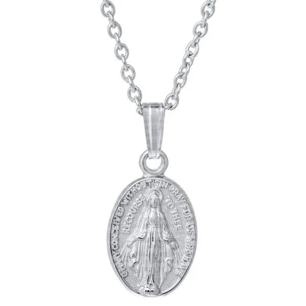 Sterling Silver Miraculous Pendant Dickinson Jewelers Dunkirk, MD