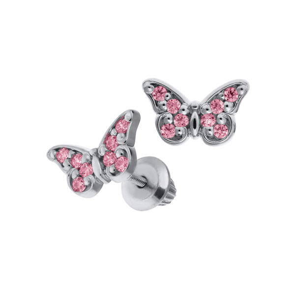 Sterling Silver Butterfly Stud Earrings Dickinson Jewelers Dunkirk, MD