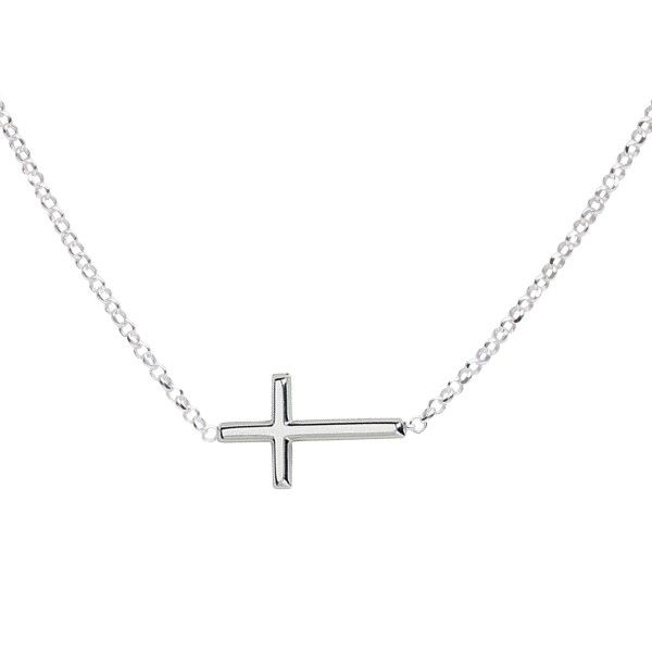 Sterling Silver Cross Necklace Dickinson Jewelers Dunkirk, MD