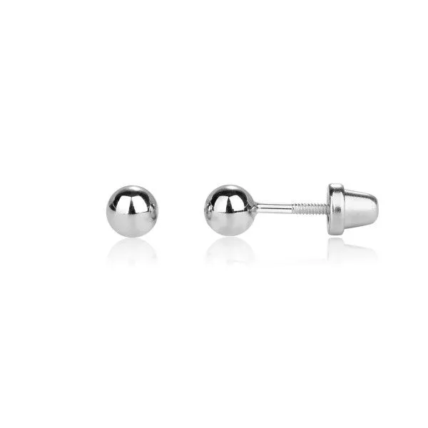 Sterling Silver Ball Post Earrings Dickinson Jewelers Dunkirk, MD