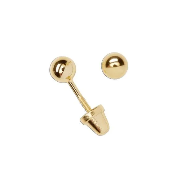 14k Gold Plated Ball Post Earrings Dickinson Jewelers Dunkirk, MD