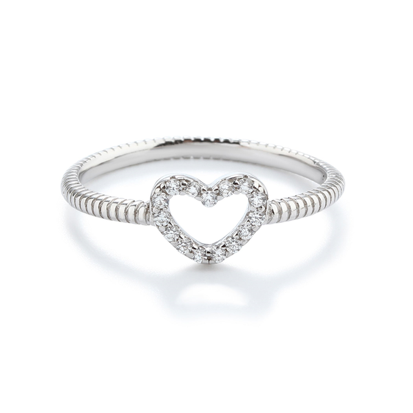 Child's Sterling Silver Heart Ring Dickinson Jewelers Dunkirk, MD