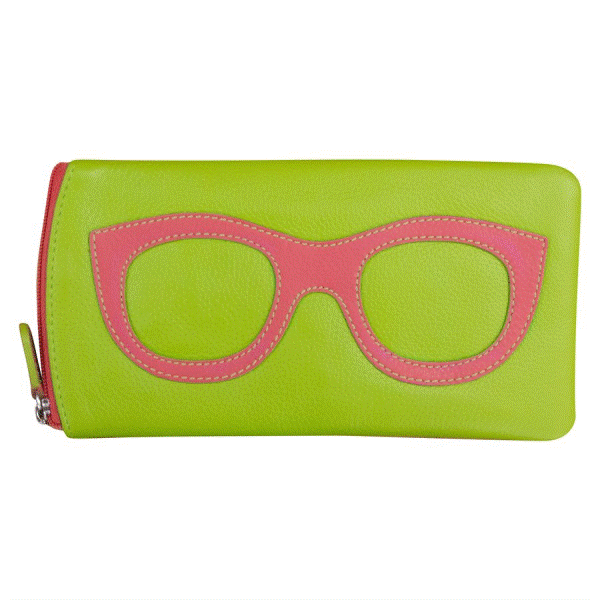 Eyeglass Case - Leaf & Hot Pink Dickinson Jewelers Dunkirk, MD