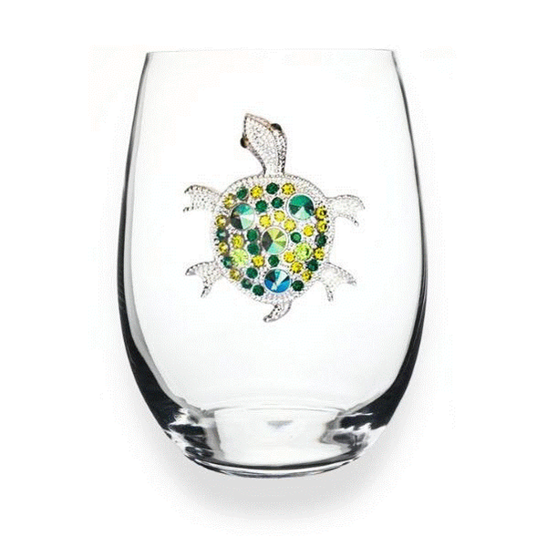 Turtle Stemless Wine Glass Dickinson Jewelers Dunkirk, MD