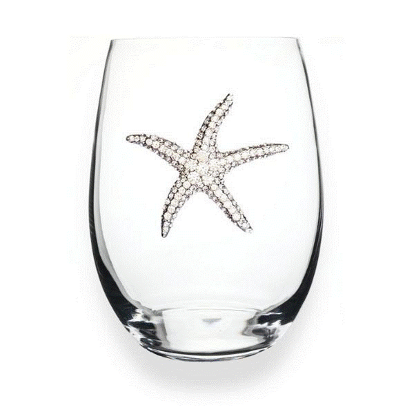 Starfish Stemless Wine Glass Dickinson Jewelers Dunkirk, MD