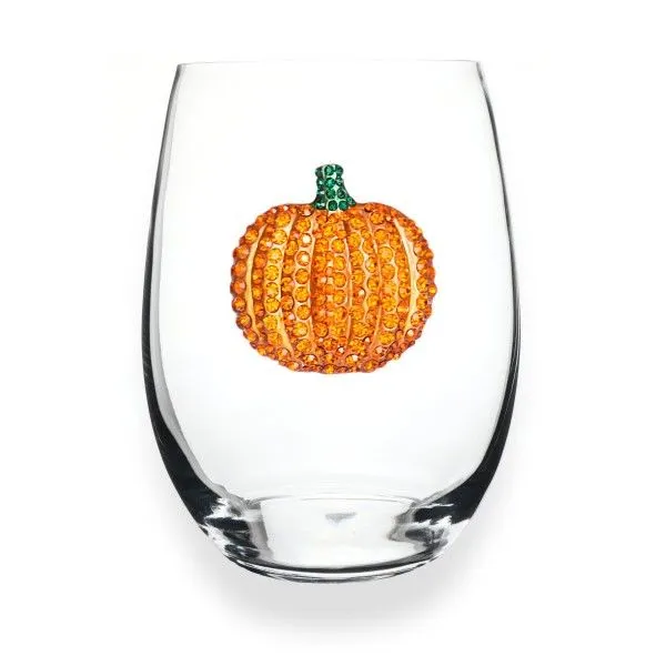 Pumpkin Stemless Wine Glass Dickinson Jewelers Dunkirk, MD