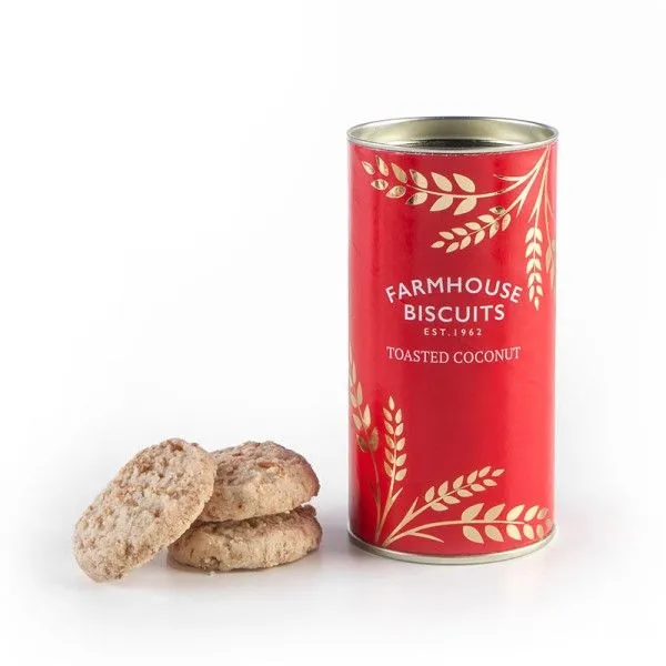 Red & Gold Toasted Coconut Biscuits Tube Dickinson Jewelers Dunkirk, MD