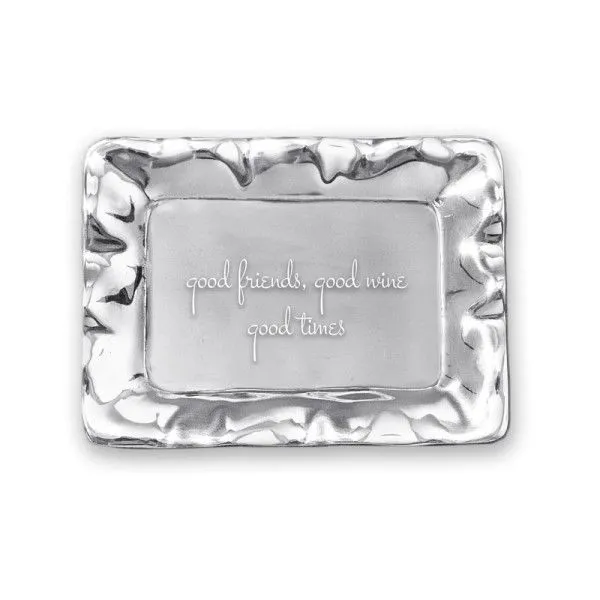 Vento Engraved Rectangular Tray Dickinson Jewelers Dunkirk, MD