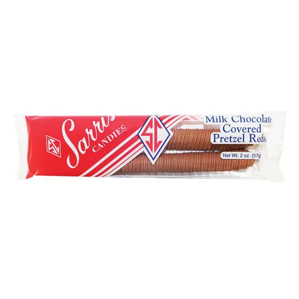 Sarris Candies Milk Pretzel Rods Dickinson Jewelers Dunkirk, MD