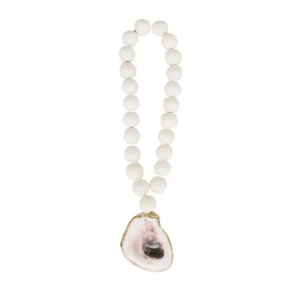 White Petite Recycled Oyster Shell Blessing Beads Dickinson Jewelers Dunkirk, MD