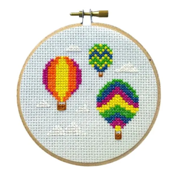 Hot Air Cross Stitch Kit Dickinson Jewelers Dunkirk, MD